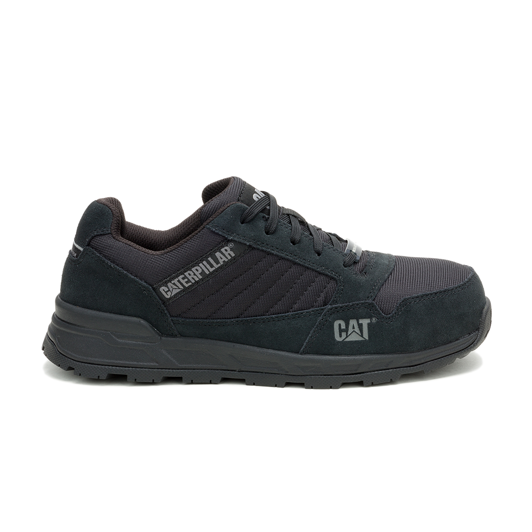 CAT Venward CT Women’s Safety Shoes – Lightweight EVA Midsole, Slip-Resistant Rubber Outsole, Breathable Mesh & Nubuck