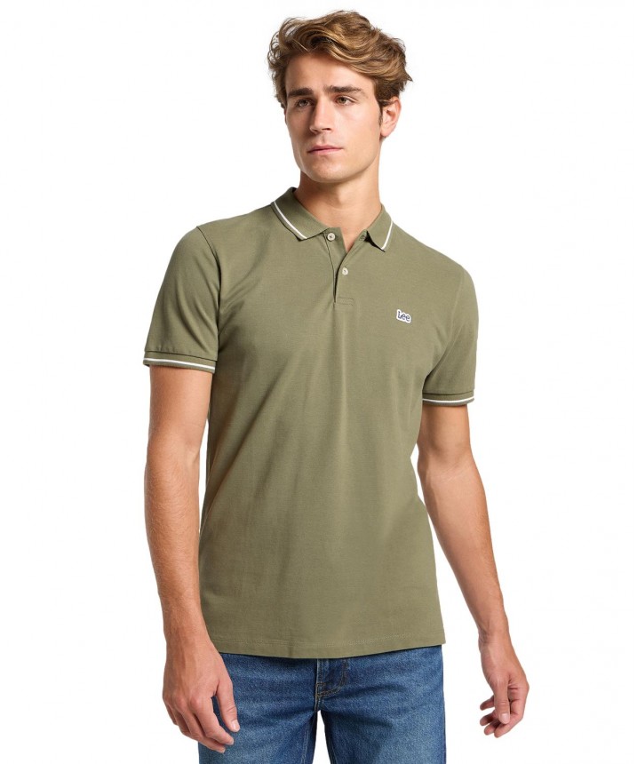 Lee Pique Polo Mercantile Green