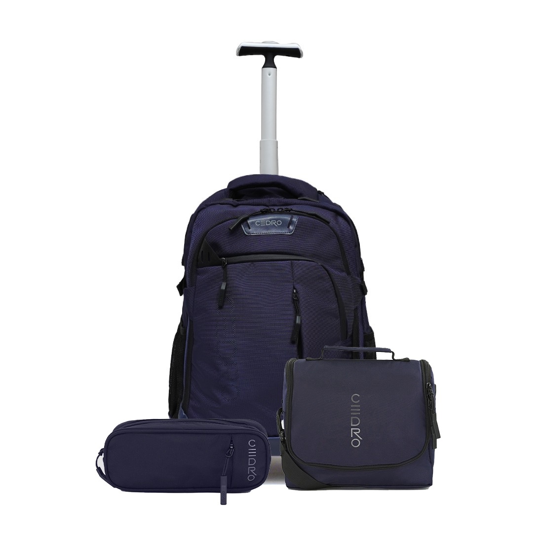 Cedro-Trolley Backpack Set 3 Piece