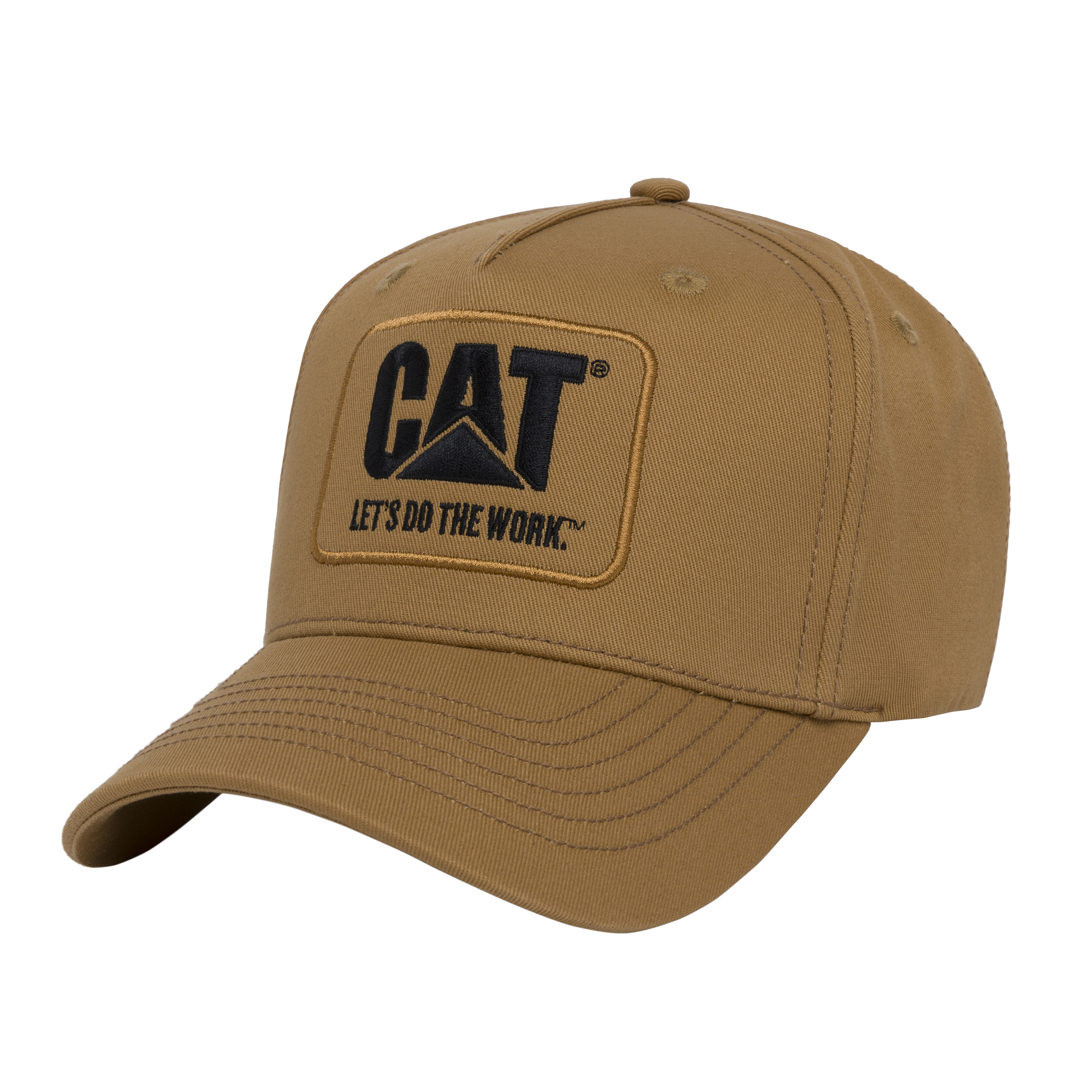 Caterpillar Men'S -Do The Work Logo Cap Brown Color