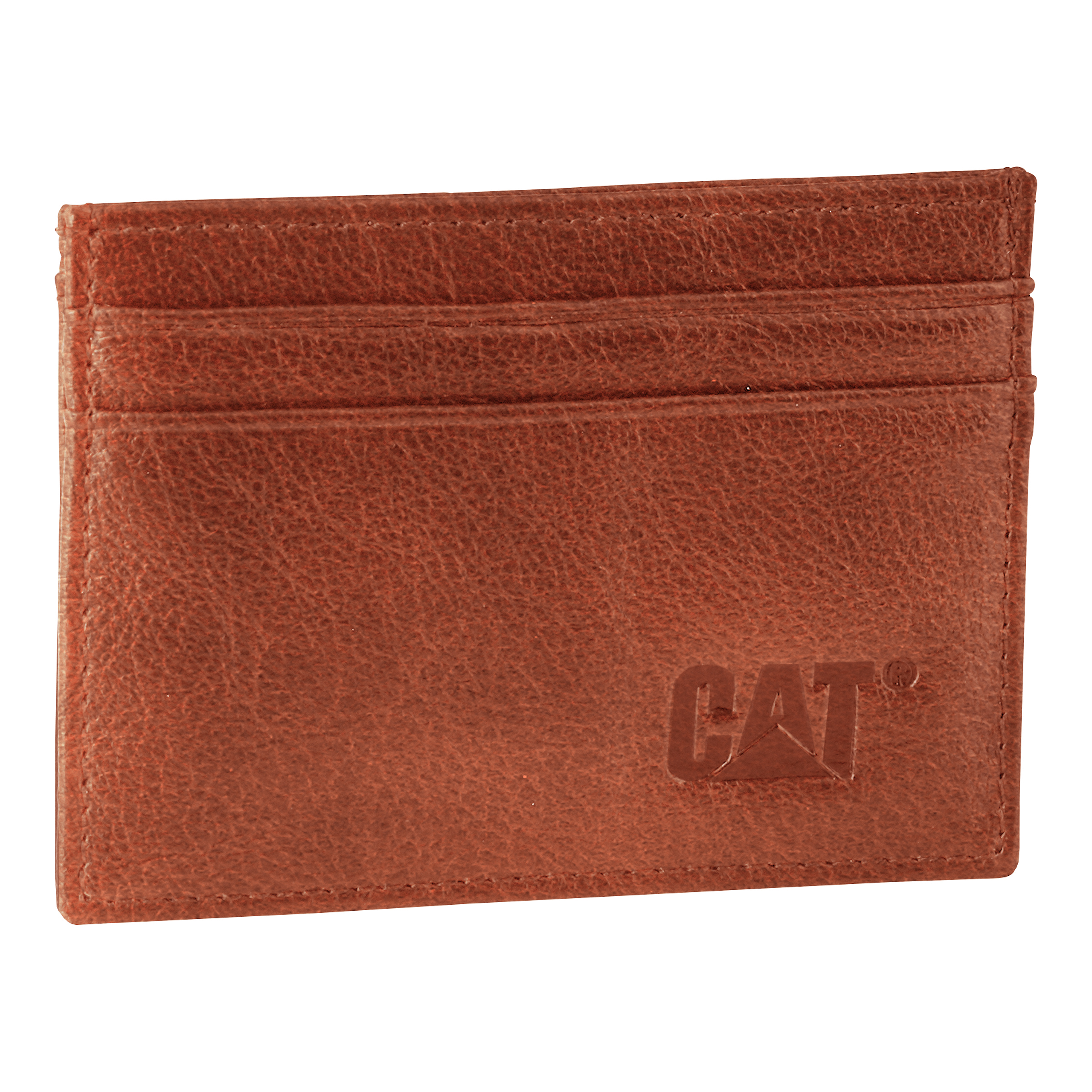 Cat-Slim Cardholder Wallet Cognac