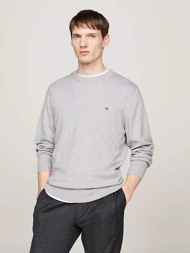 Tommy Hilfiger- Pima Org Ctn Cashmere Crew Neck