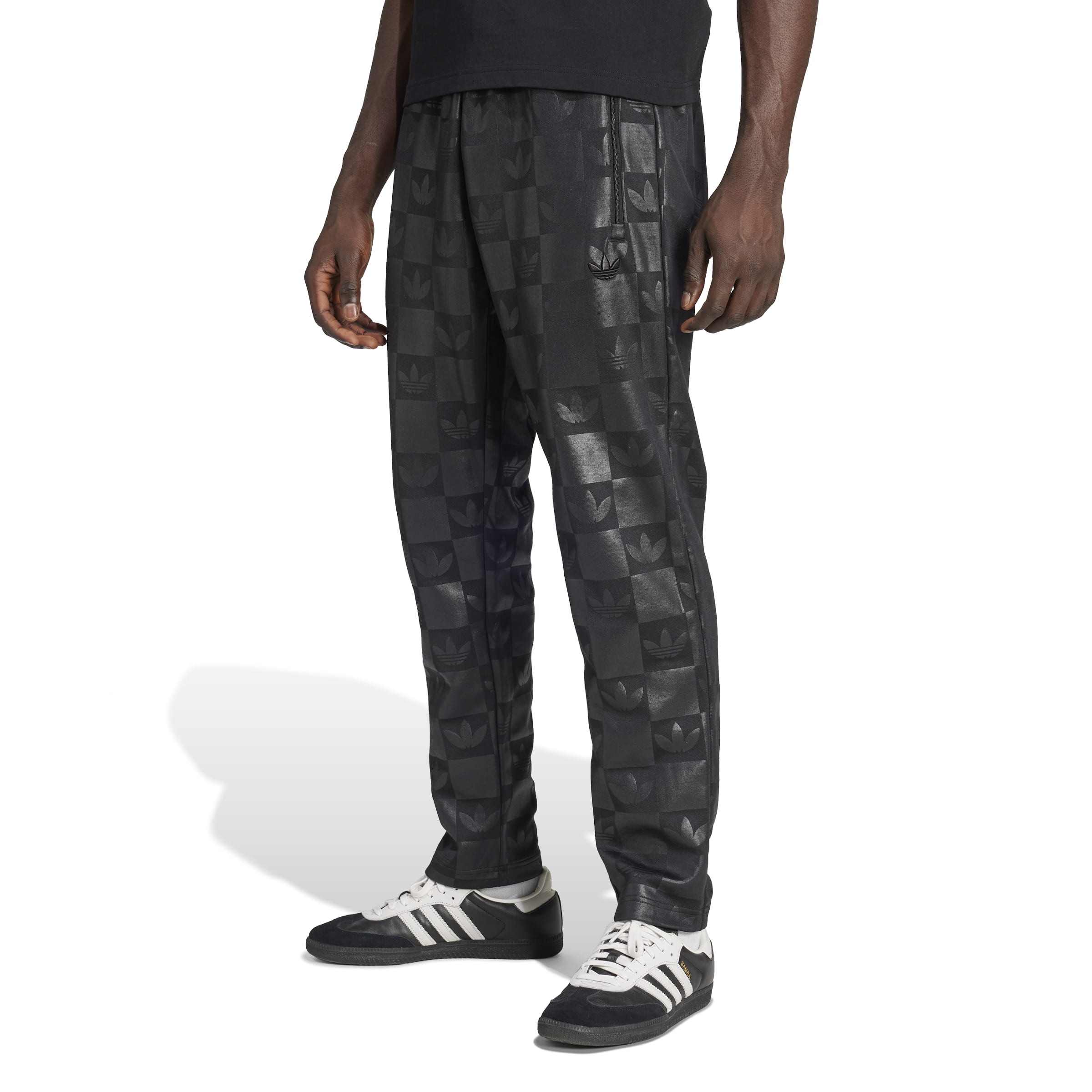 ADIDAS-Monogram All Over Print Regular Track Pants