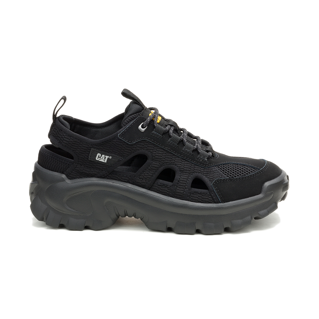 Caterpillar Men’s Intruder Light Air Flo – Sandal Lightweight- Black