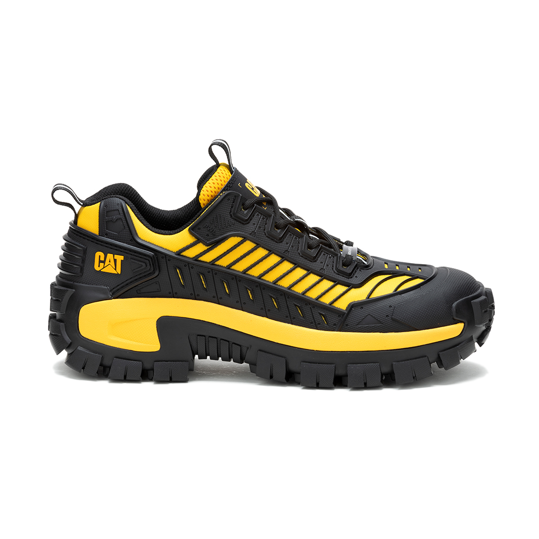 Cat-Invader Mecha CT Safety Shoes Black/Cyber For Men