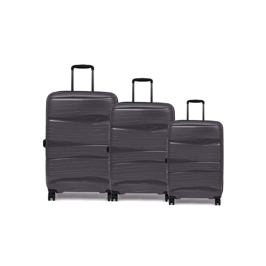 Cedro Luggage 3Pcs Set - Pp Trolly