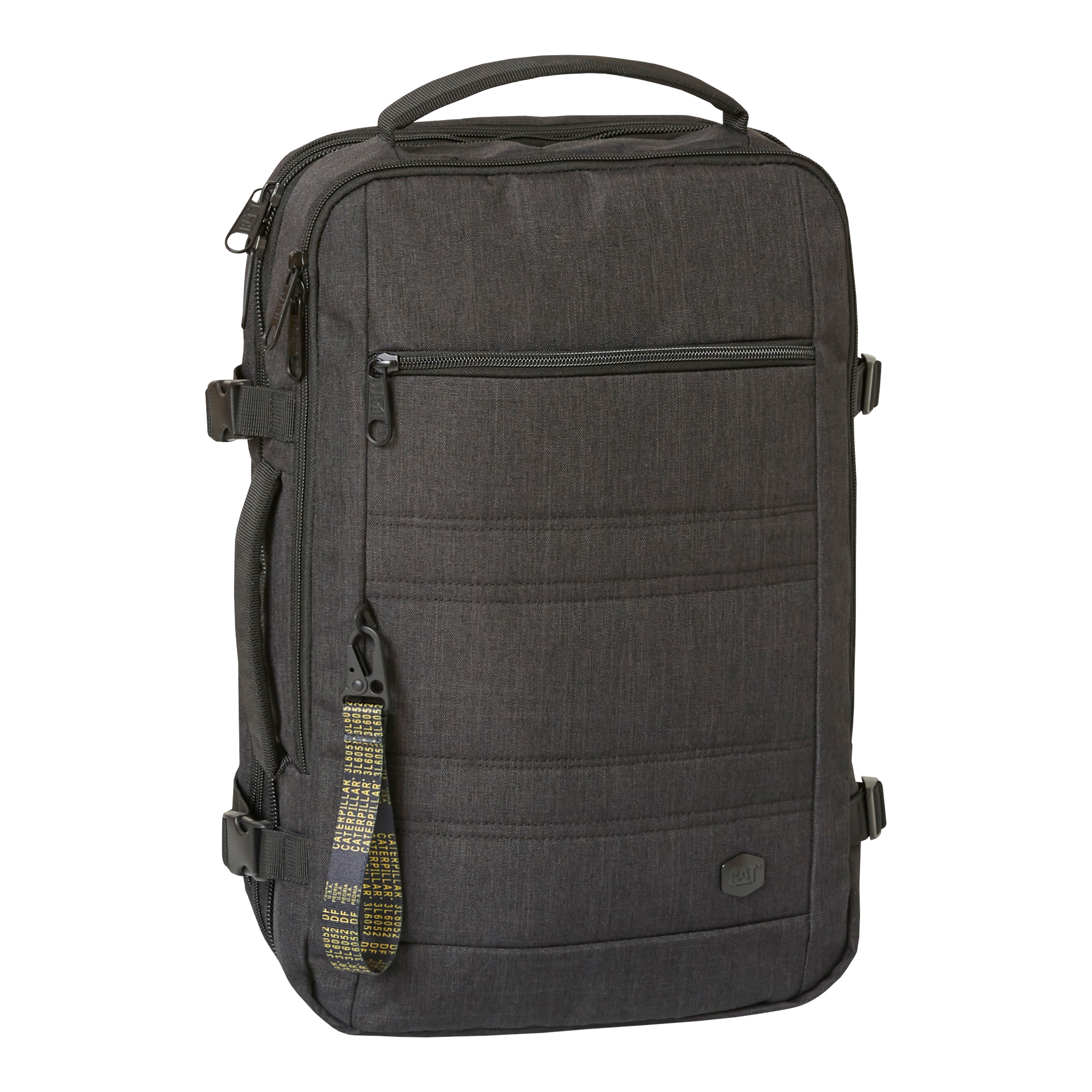 Cat-Expandable Travel Backpack Black