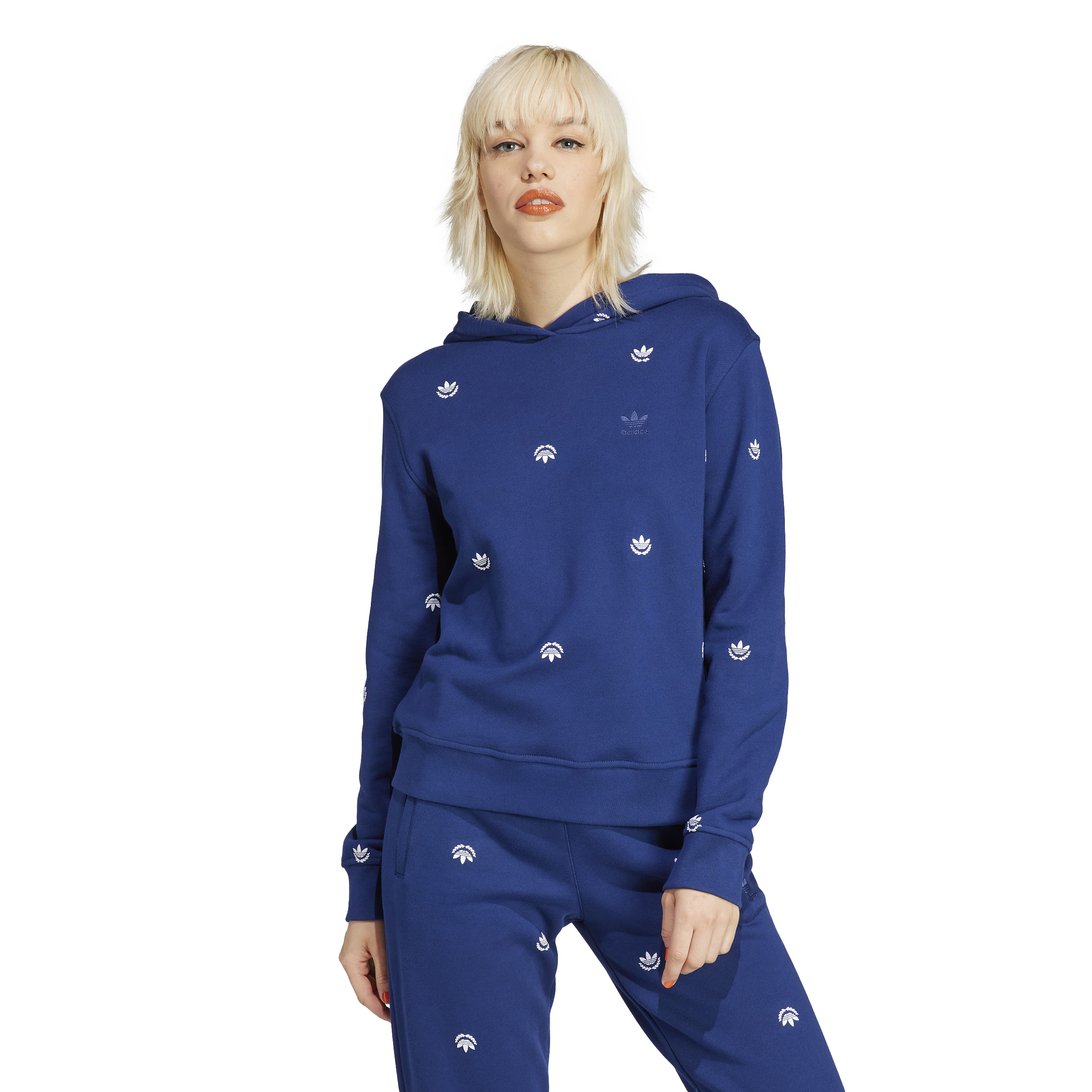 Adidas-Mini Crest Hood For Women
