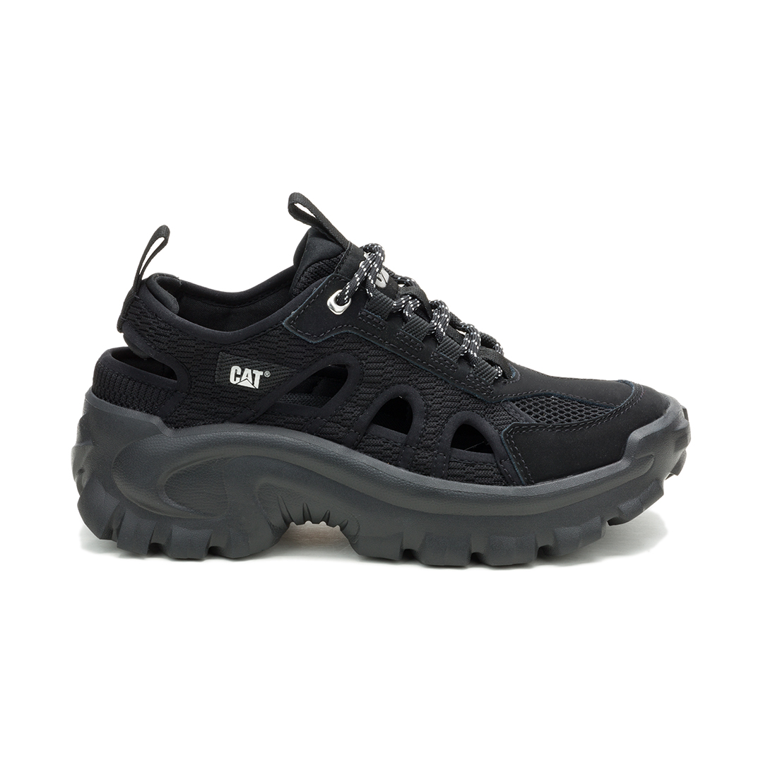 Caterpillar Women’s Intruder Light Air Flo – Sandal Lightweight- Black