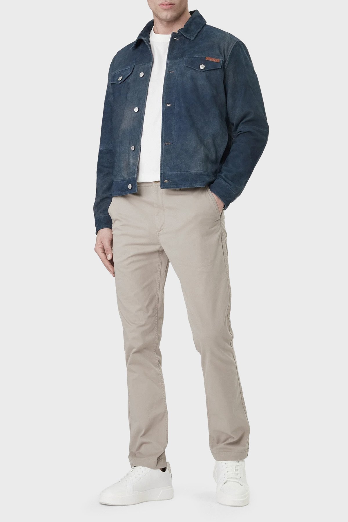Calvin Klein-Slim Comfort Cotton Chino Pant