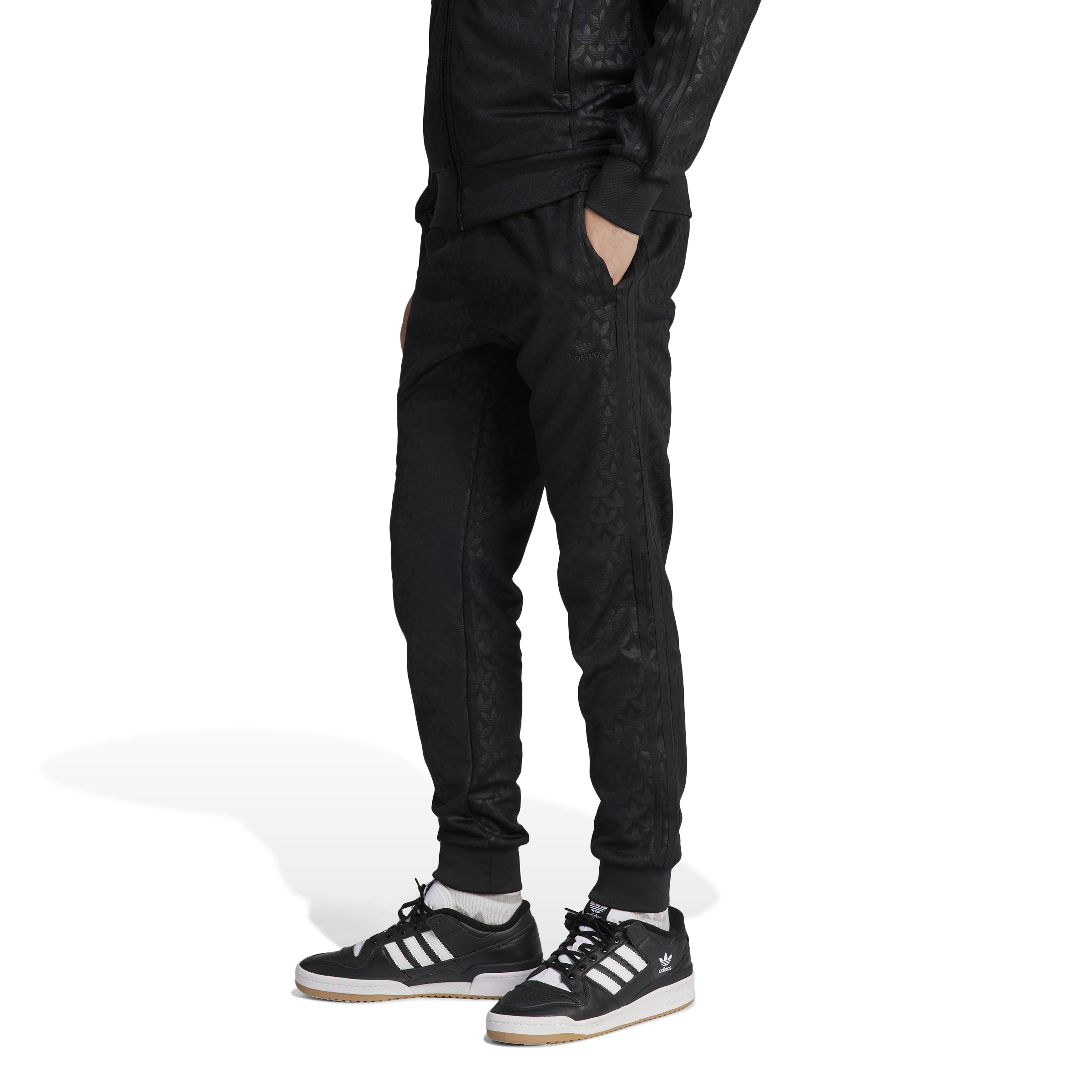 Adidas mono pants black for men