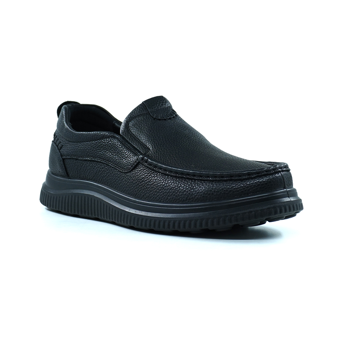 Cedro-Sunwell01Black Shoes For Men