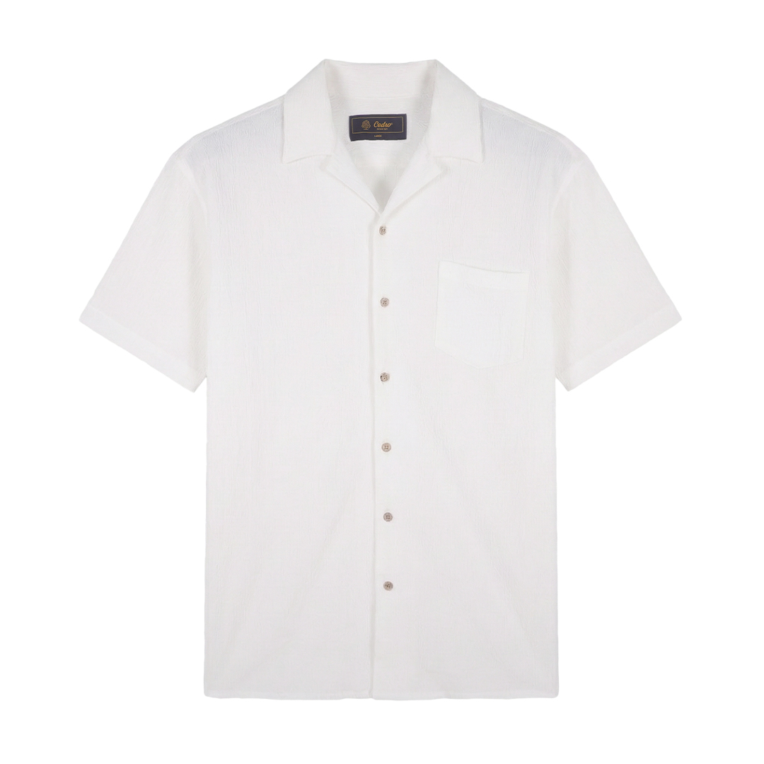 CEDRO--Wrinkied Look Shirt