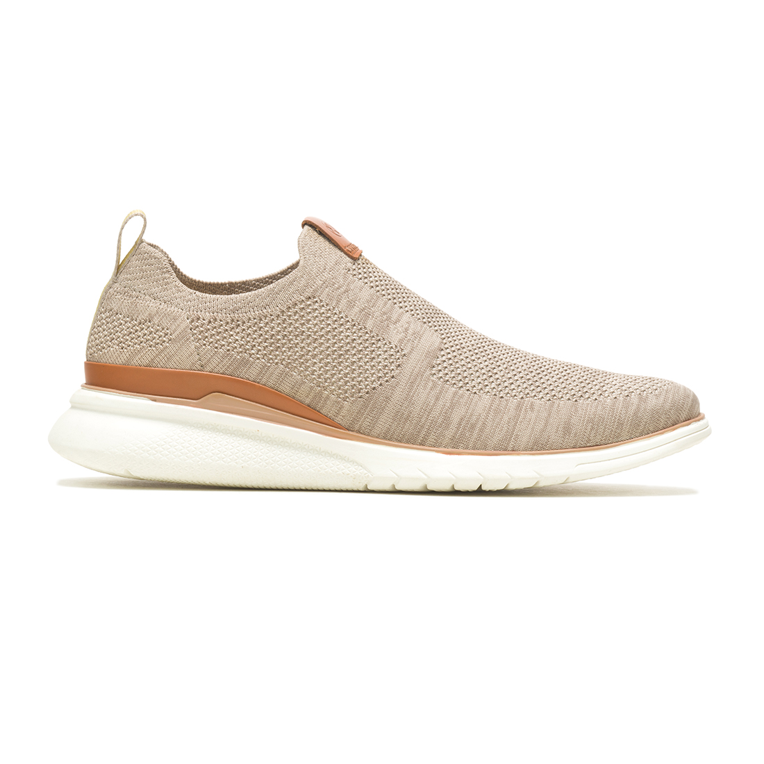 Hush puppies advanvce knit slipon shose gray for men