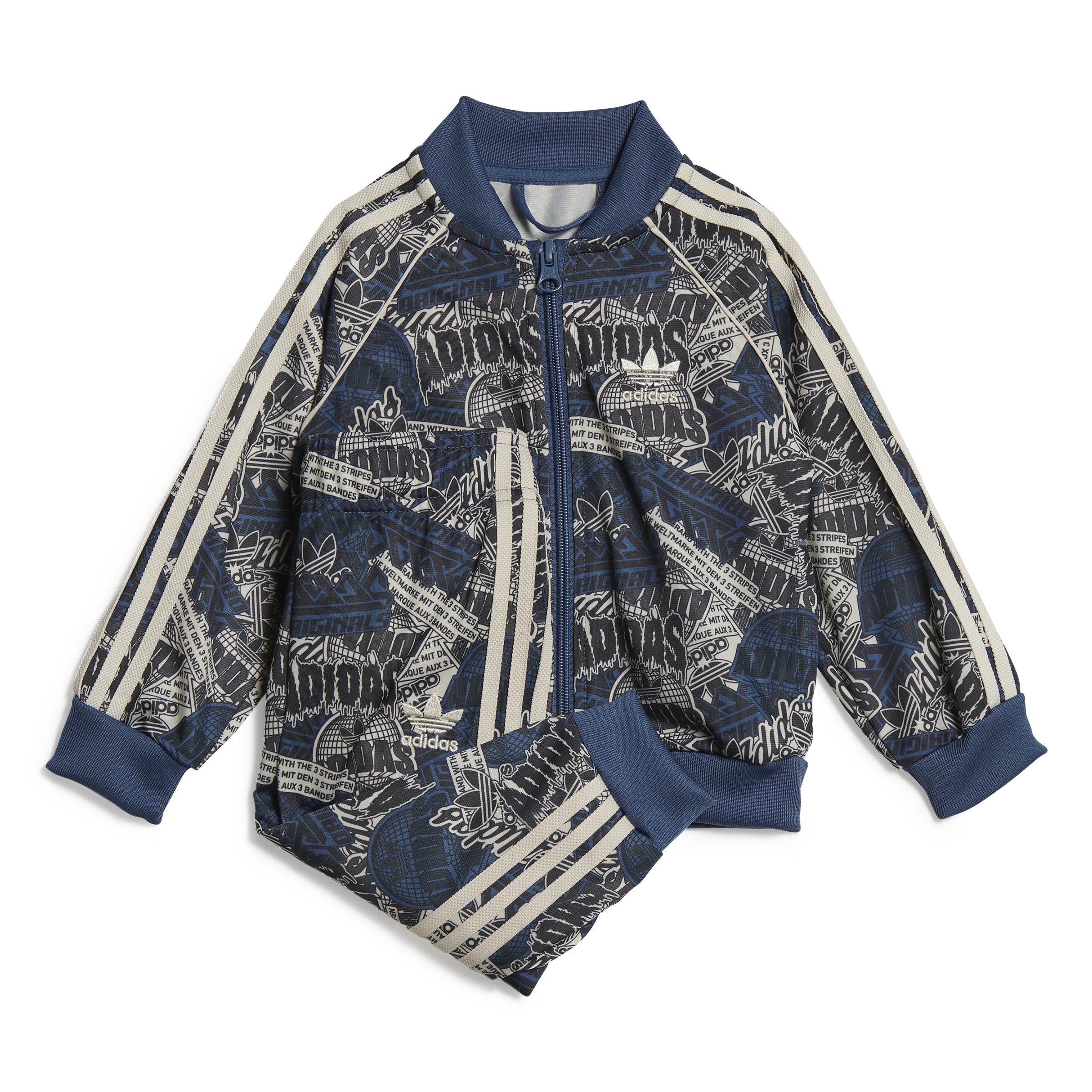Adidas-All over Printed Tracksuit For Kids