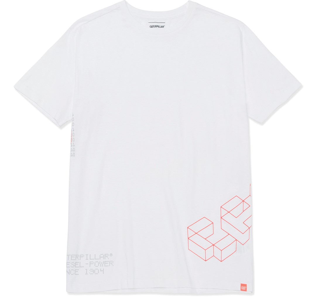 Cat-Meta Work Graphic T-Shirt 2 For Men