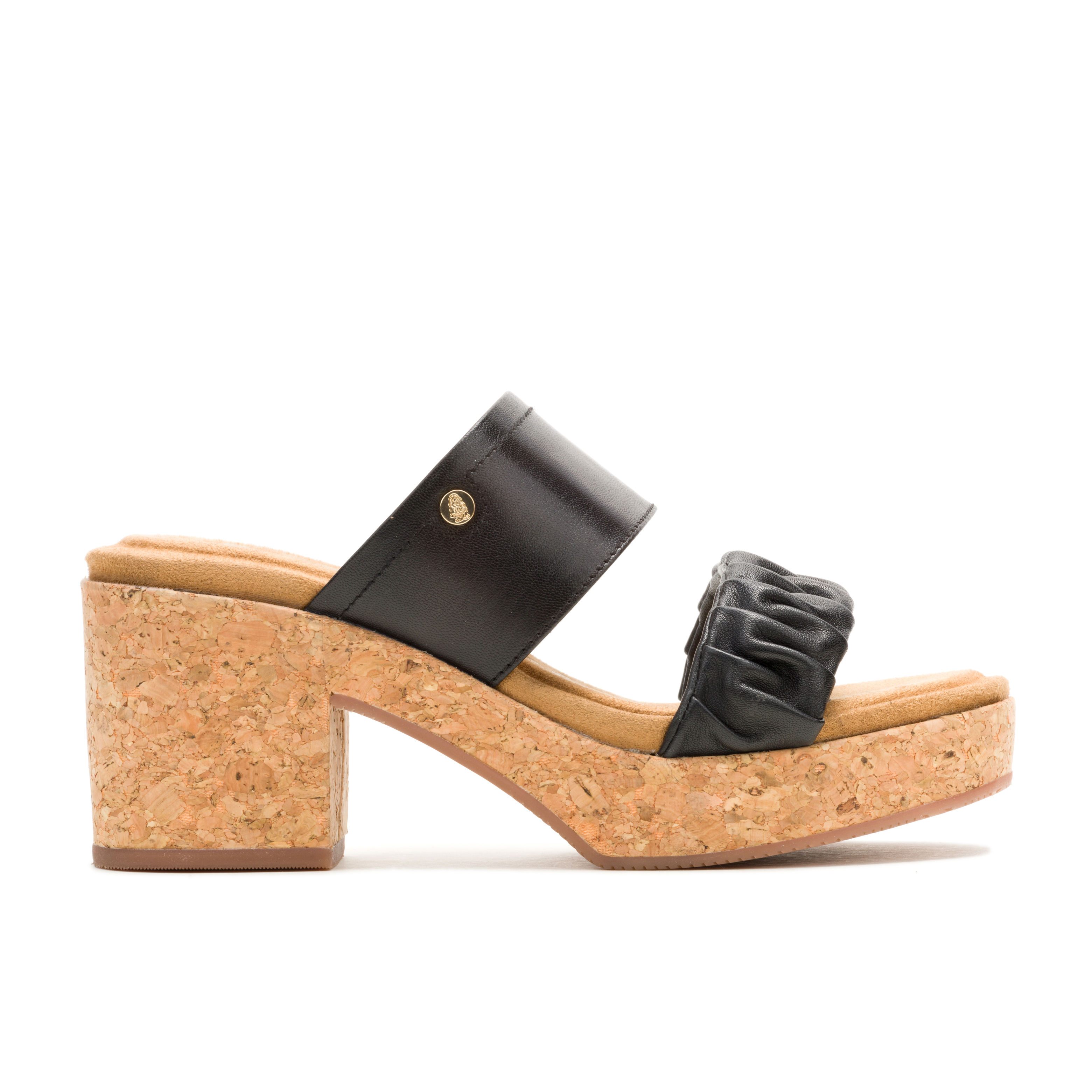 Hush Puppies-Poppy Ruched Slide For Women