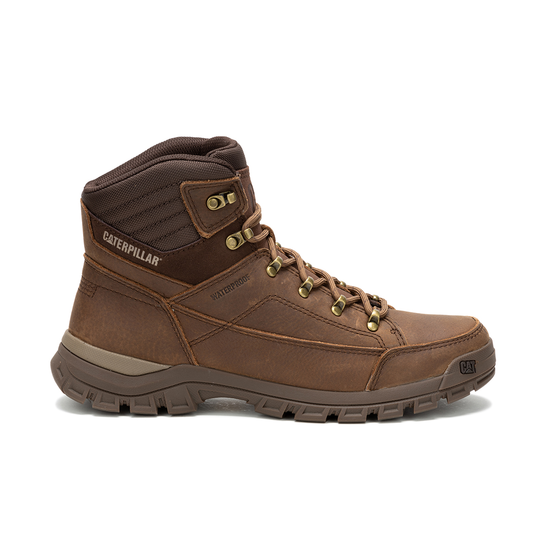 Cat-Threshold Hiker Wp Shoes Mushroom For Men