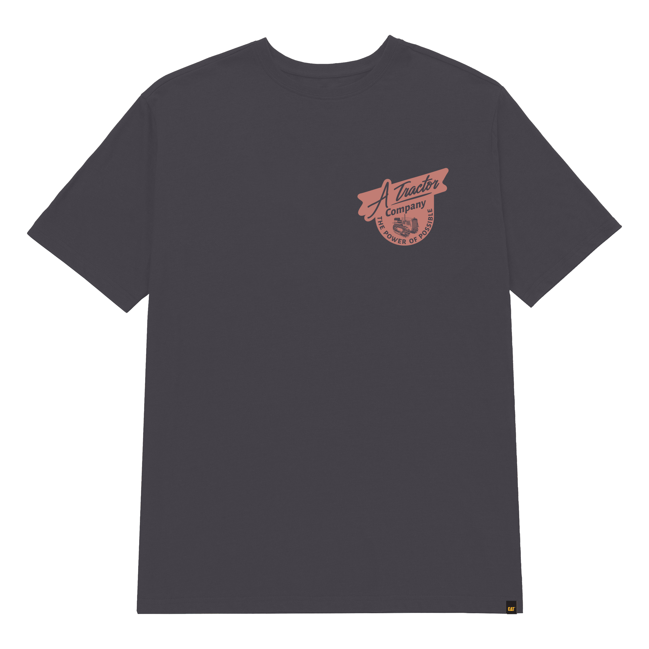 CAT-Heritage Tractor Co Back Tee For Men