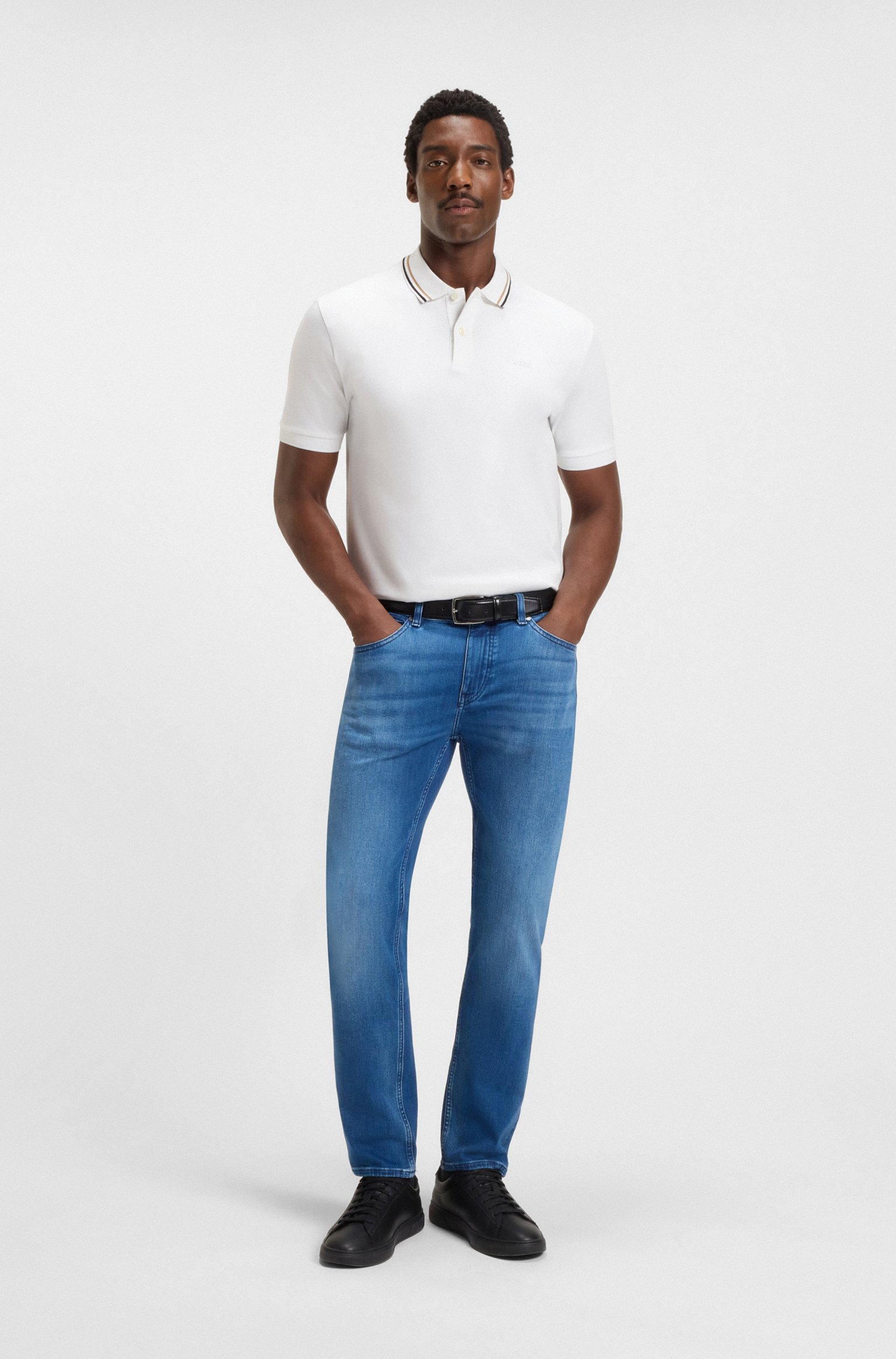Hugo Boss-Short Sleeves Slim Fit Polo