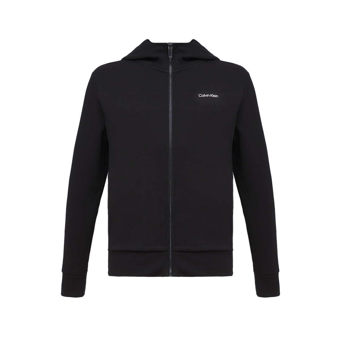Calvin Klein zip-up sweatshirt with hoodie for men