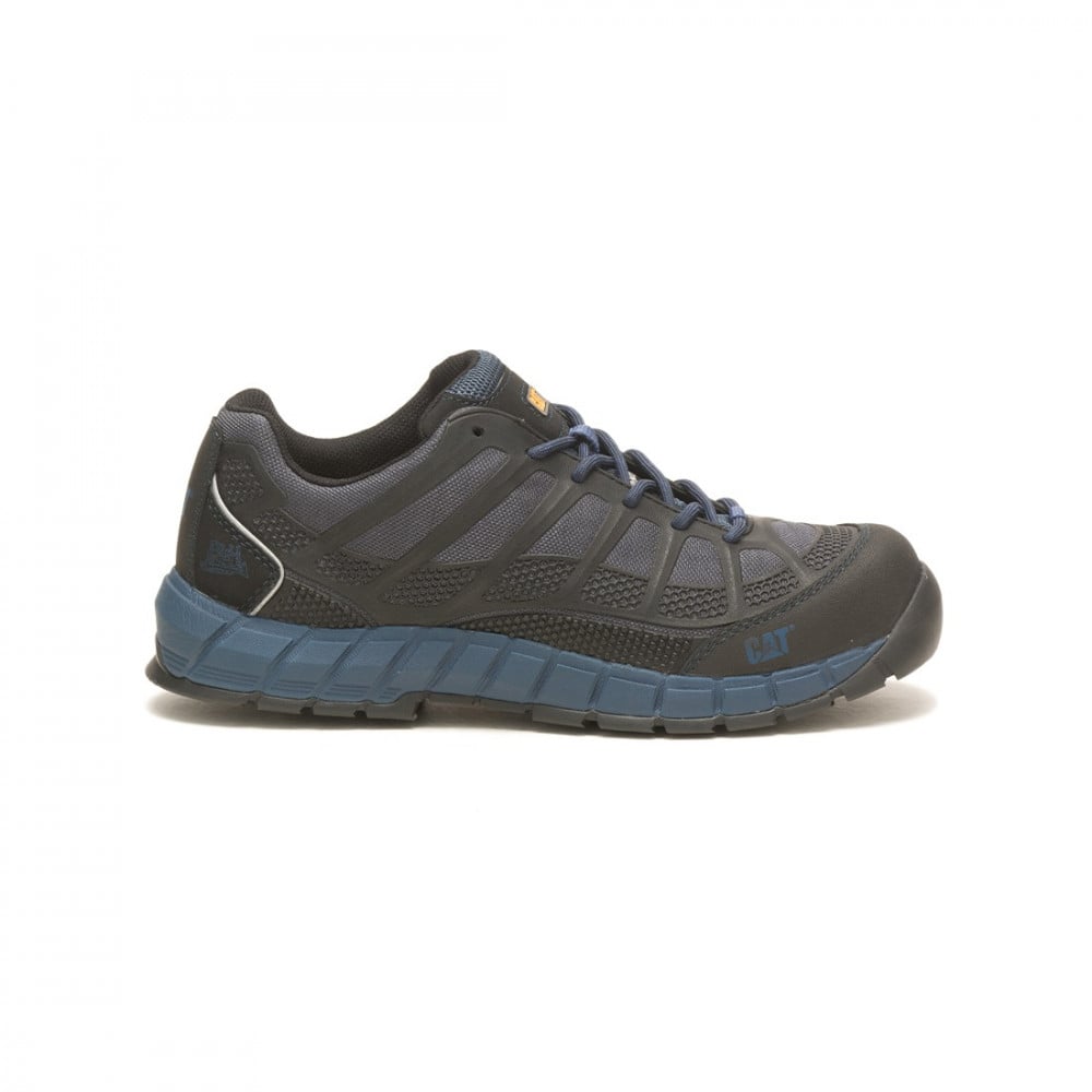 Cat Streamline Blue Black Safety Shoes