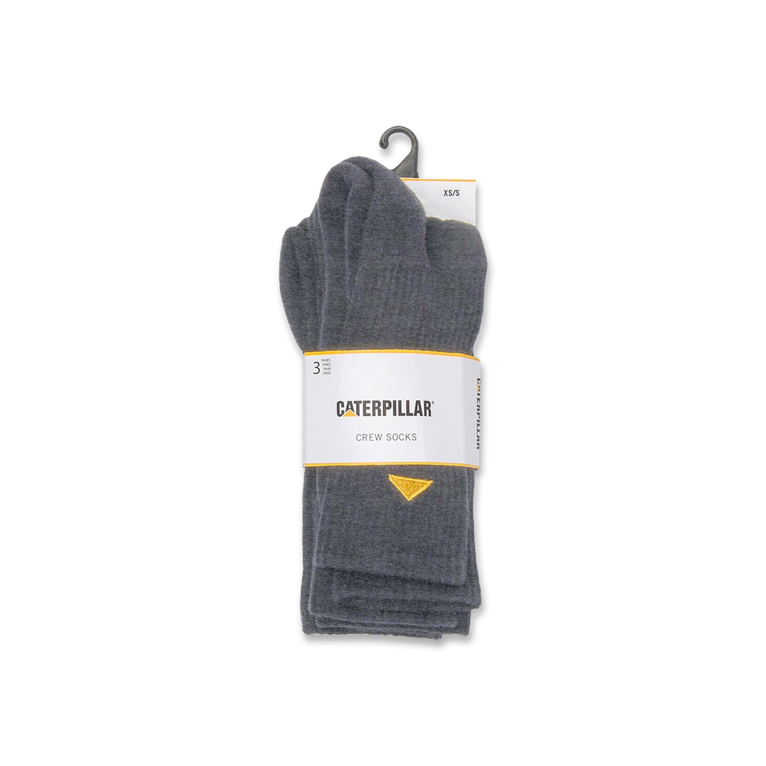 Cat-3Pairs Basics Crew Sock For Men