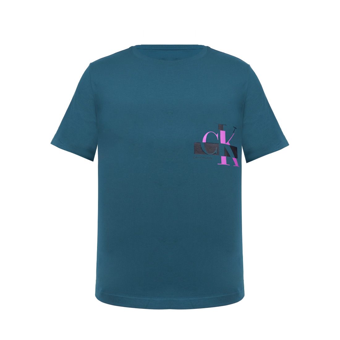Calvin Klein Women's Cotton Monogram Logo T-Shirt