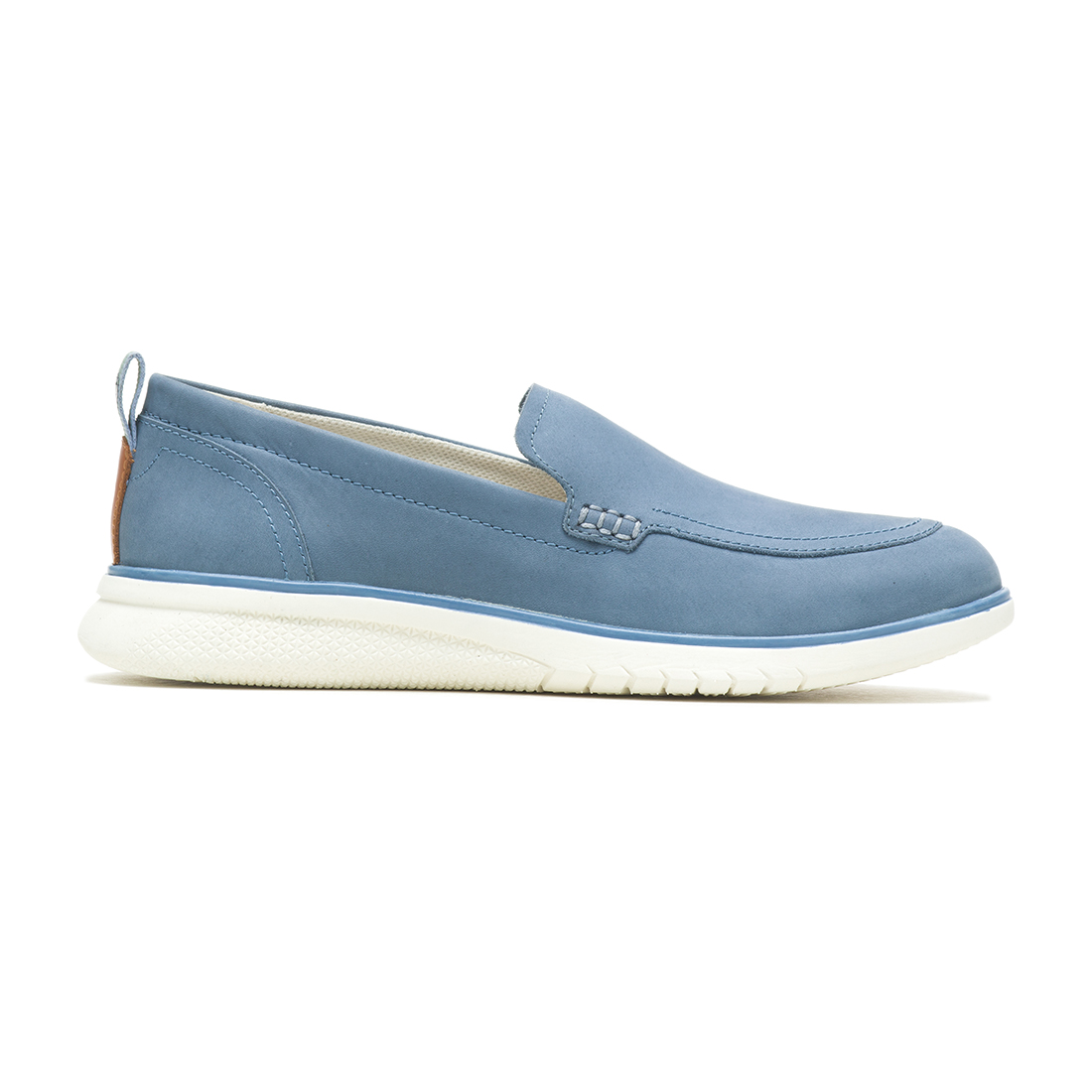 Hush puppies advanvce loafer shoes blue for women