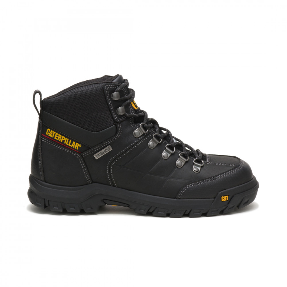 Cat Threshold Safety Boot Black