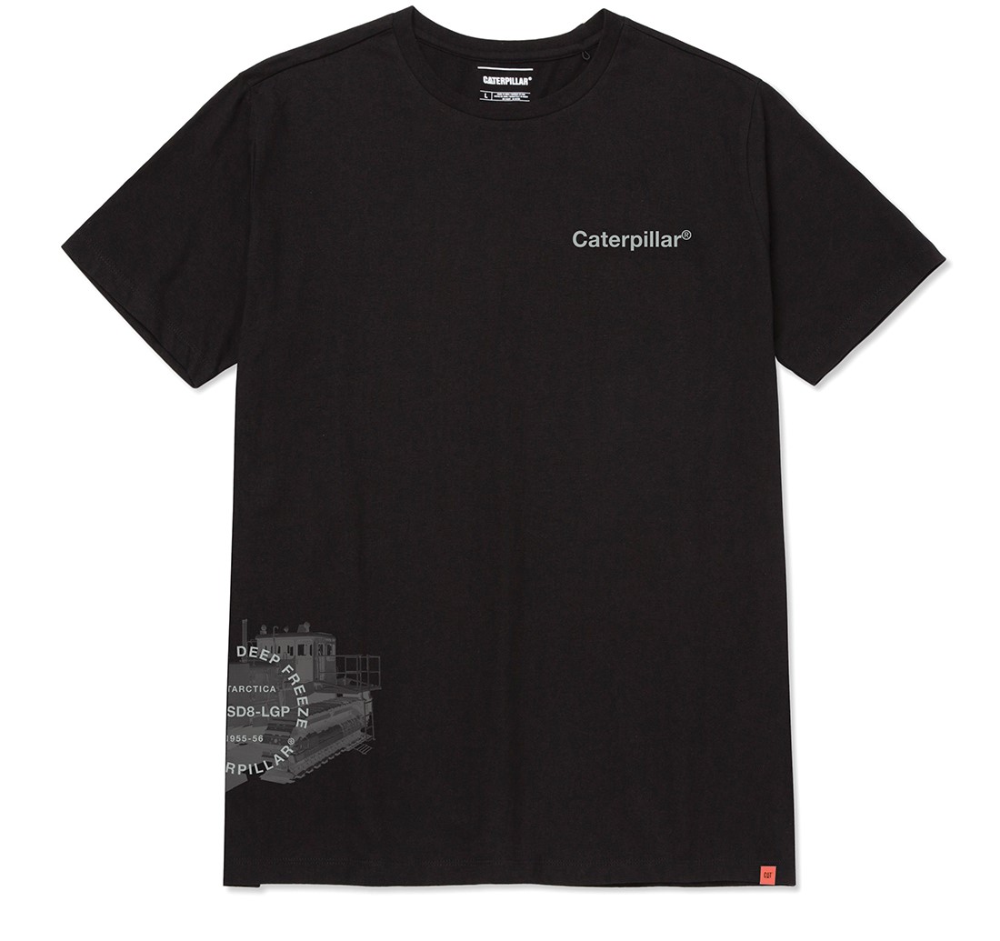 Cat-Operation Freeze Graphic T-Shirt For Men