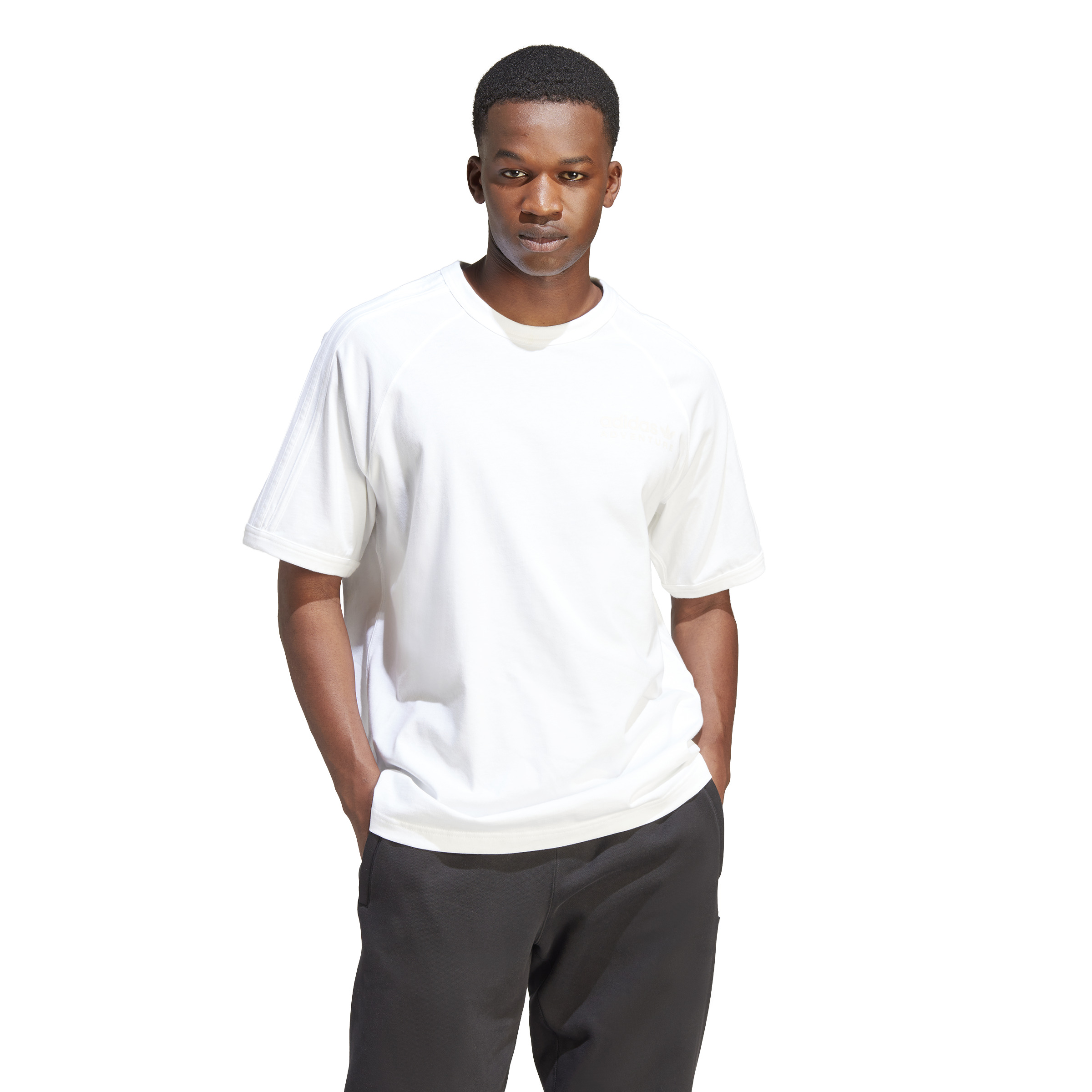 Adidas oversized T-shirt white for men