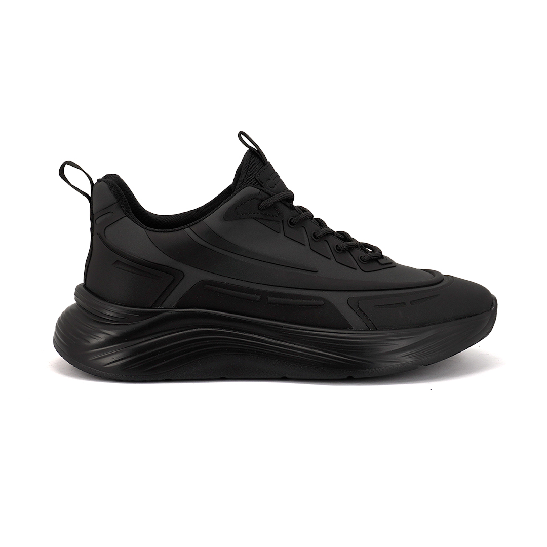 Cedro-Men’s Black Chunky Comfort Sneaker