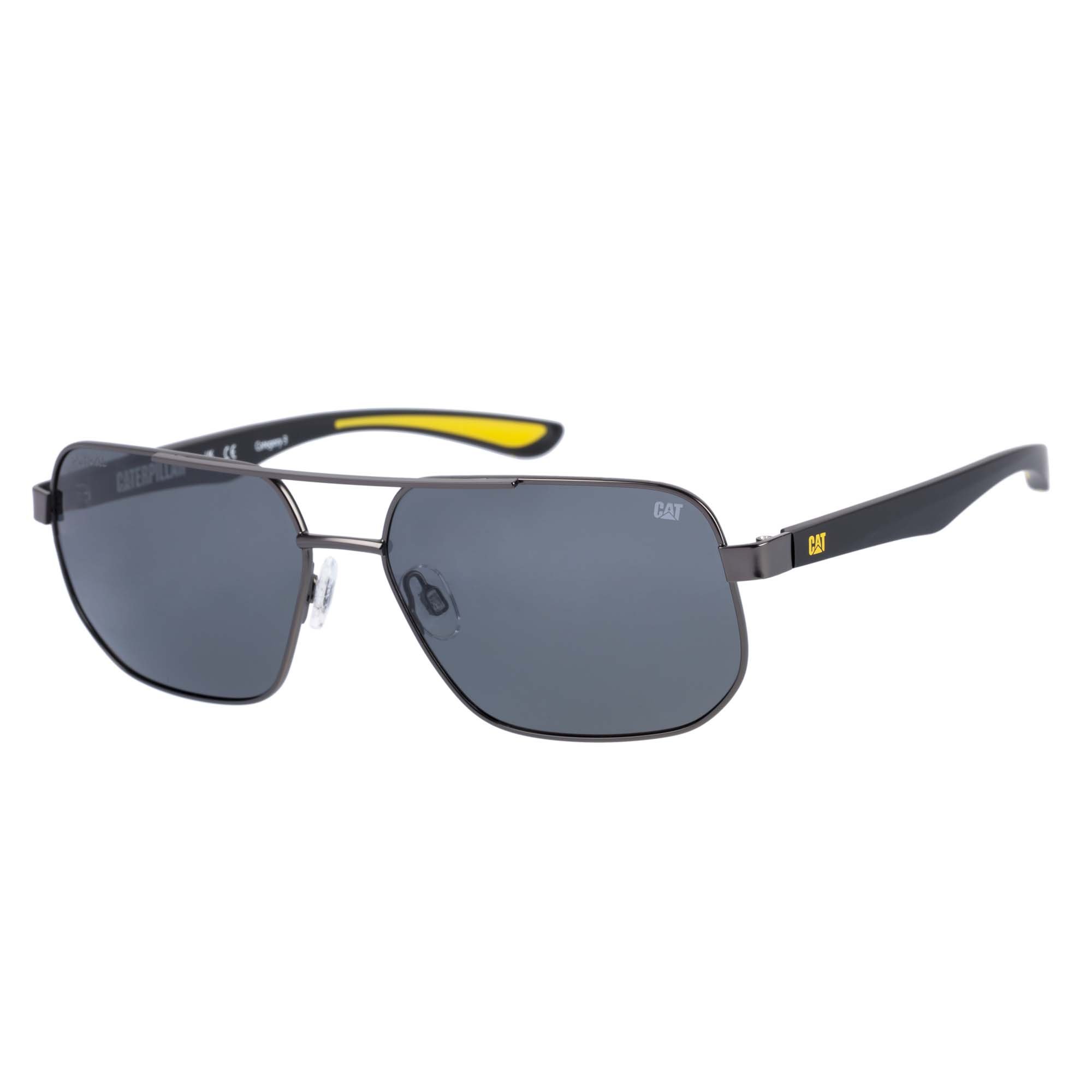 CAT-Full Frame S/Steel Pc Pola Sunglasses