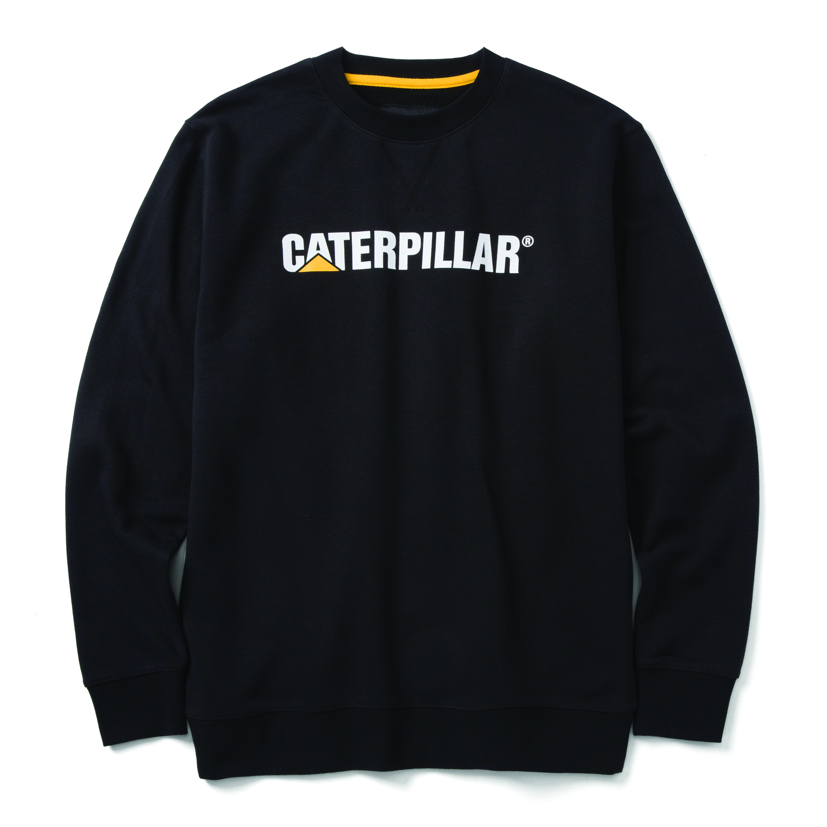 Cat-Midweight Crewneck Sweatshirt Black For Men