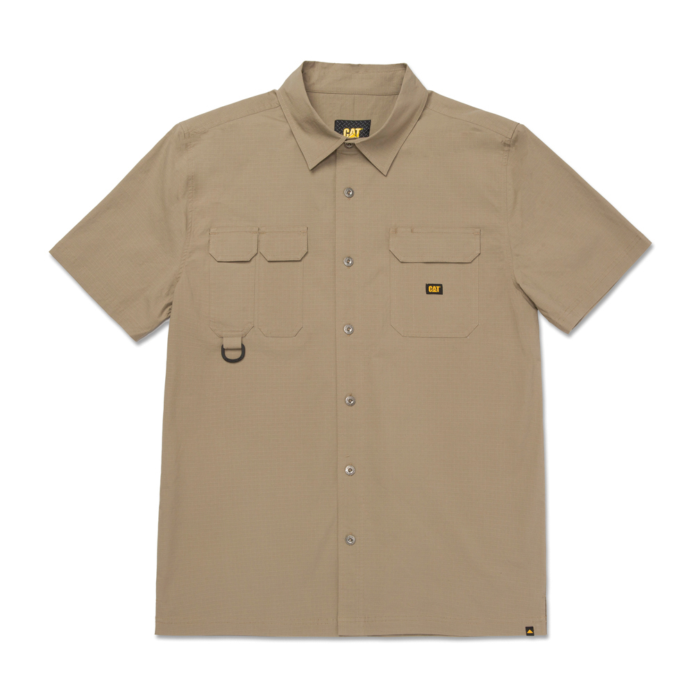 Cat-Ripstop Work Shirt For Men
