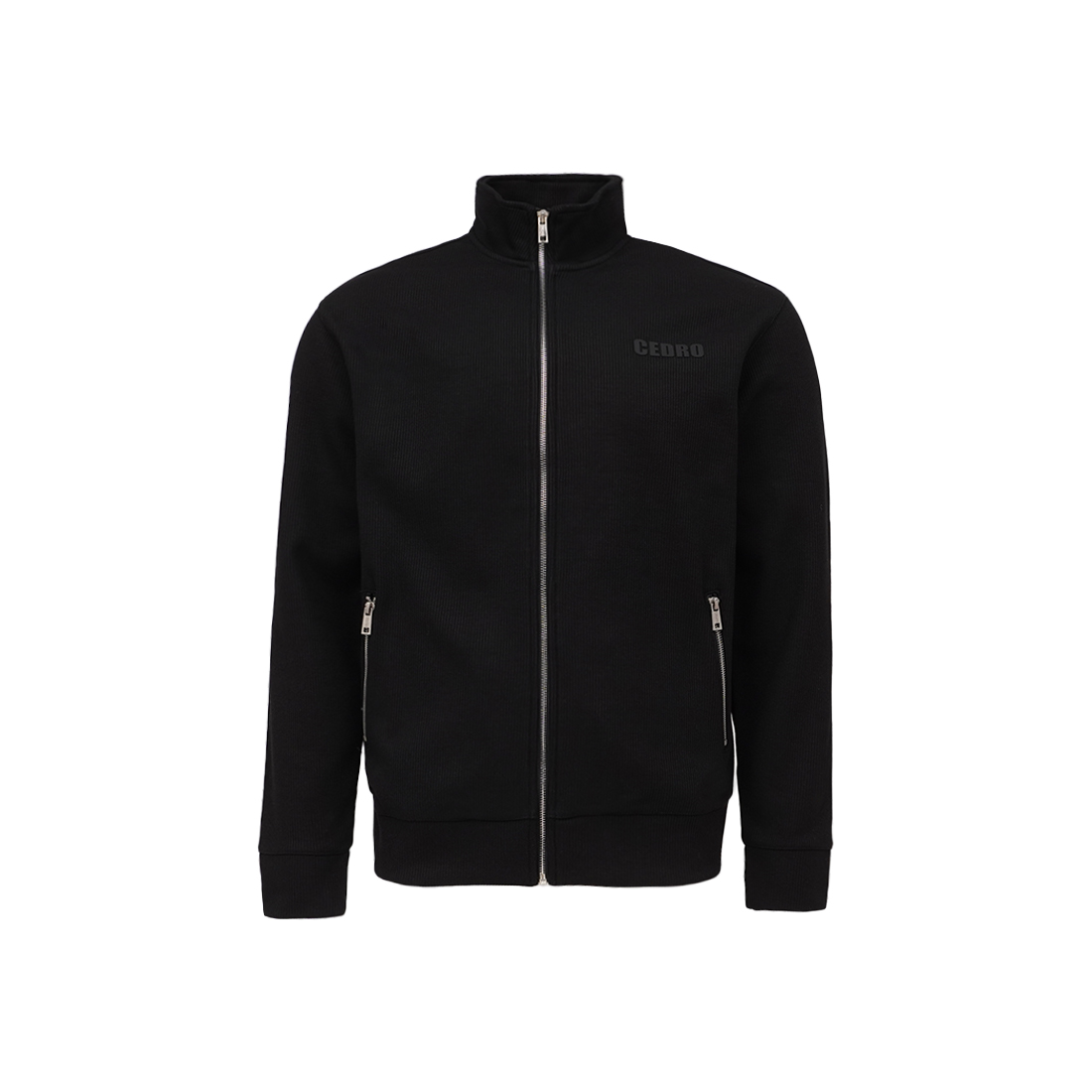 Cedro-High Neck Collared Sweater For Men'S