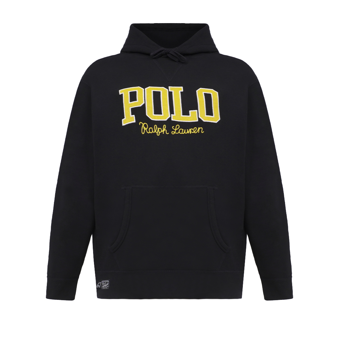 Ralph Lauren men's embroidered name drawstring hoodie sweatshirt