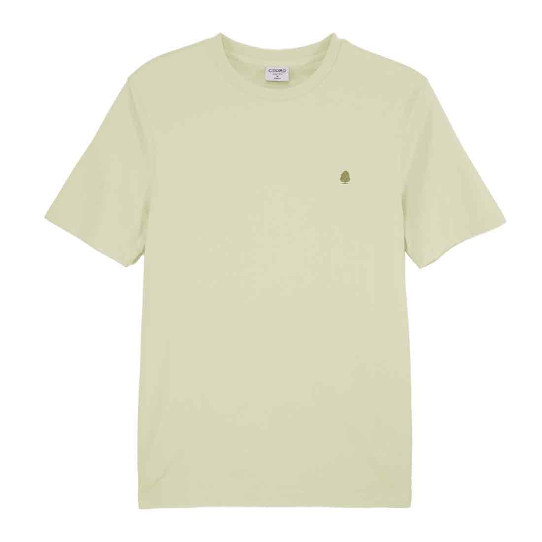 CEDRO-Essential Slim Fit Tree Logo Tee