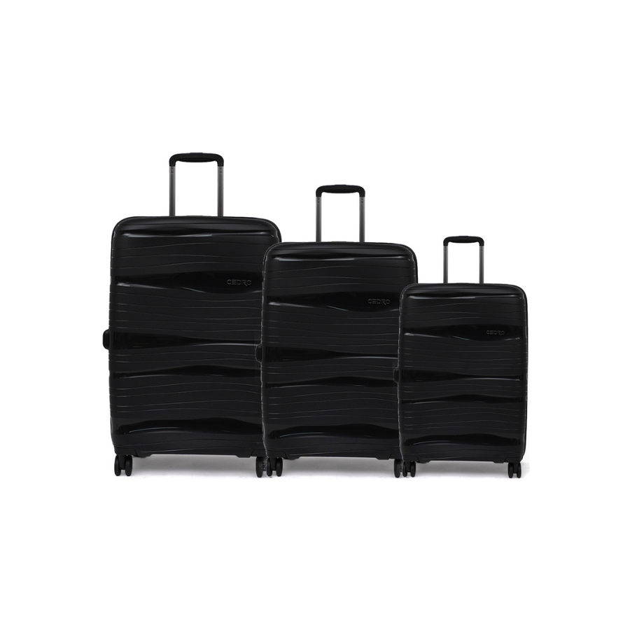 Cedro Luggage 3Pcs Set - Pp Trolly