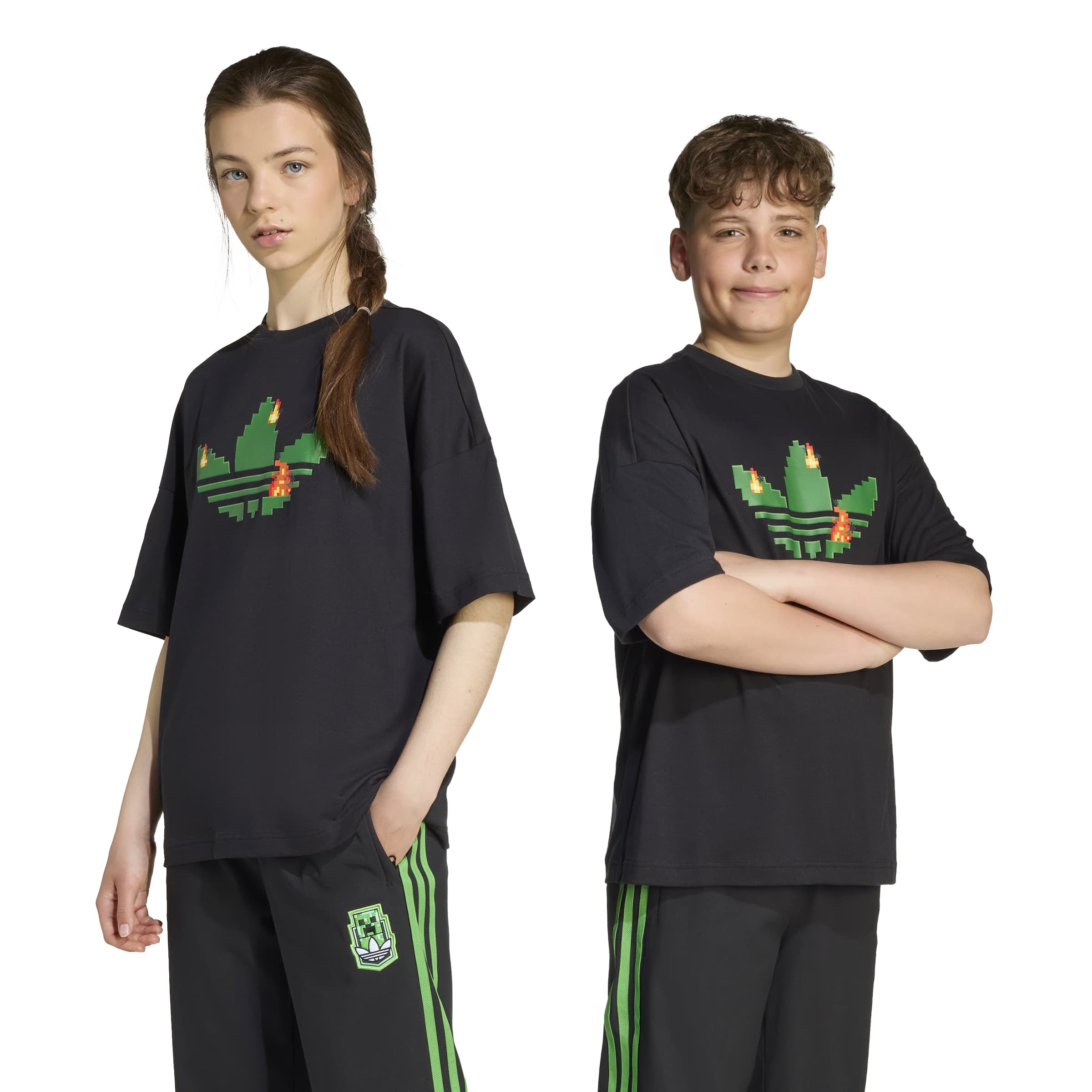 ADIDAS-x Minecraft Tee Kids