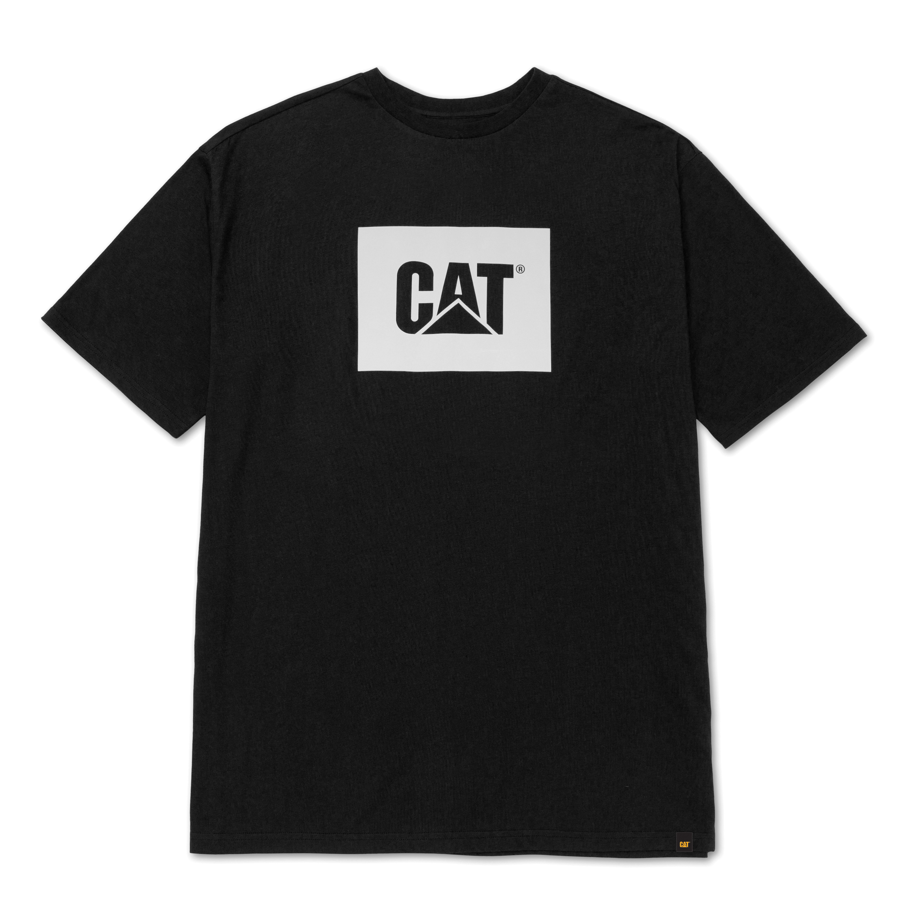 Caterpillar Men'S Reflective Short Sleeve T-Shirt Black Color