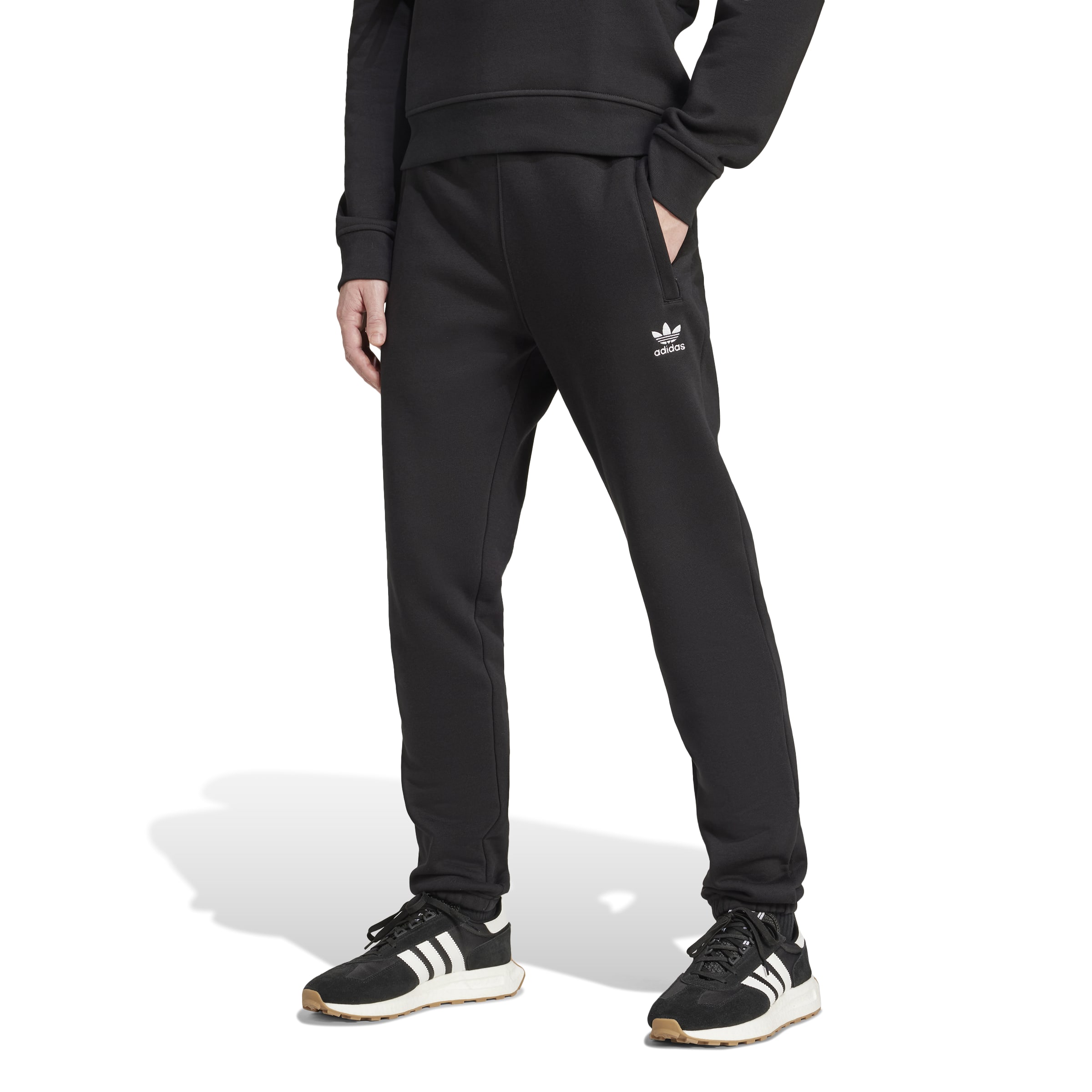 ADIDAS-Jogger-style sweat pants for a casual sport vibe