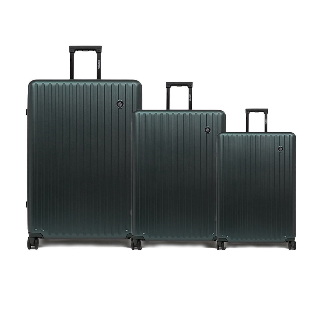 Cedro Luggage Set 3 Pcs - Abs+Pc Brush Finish