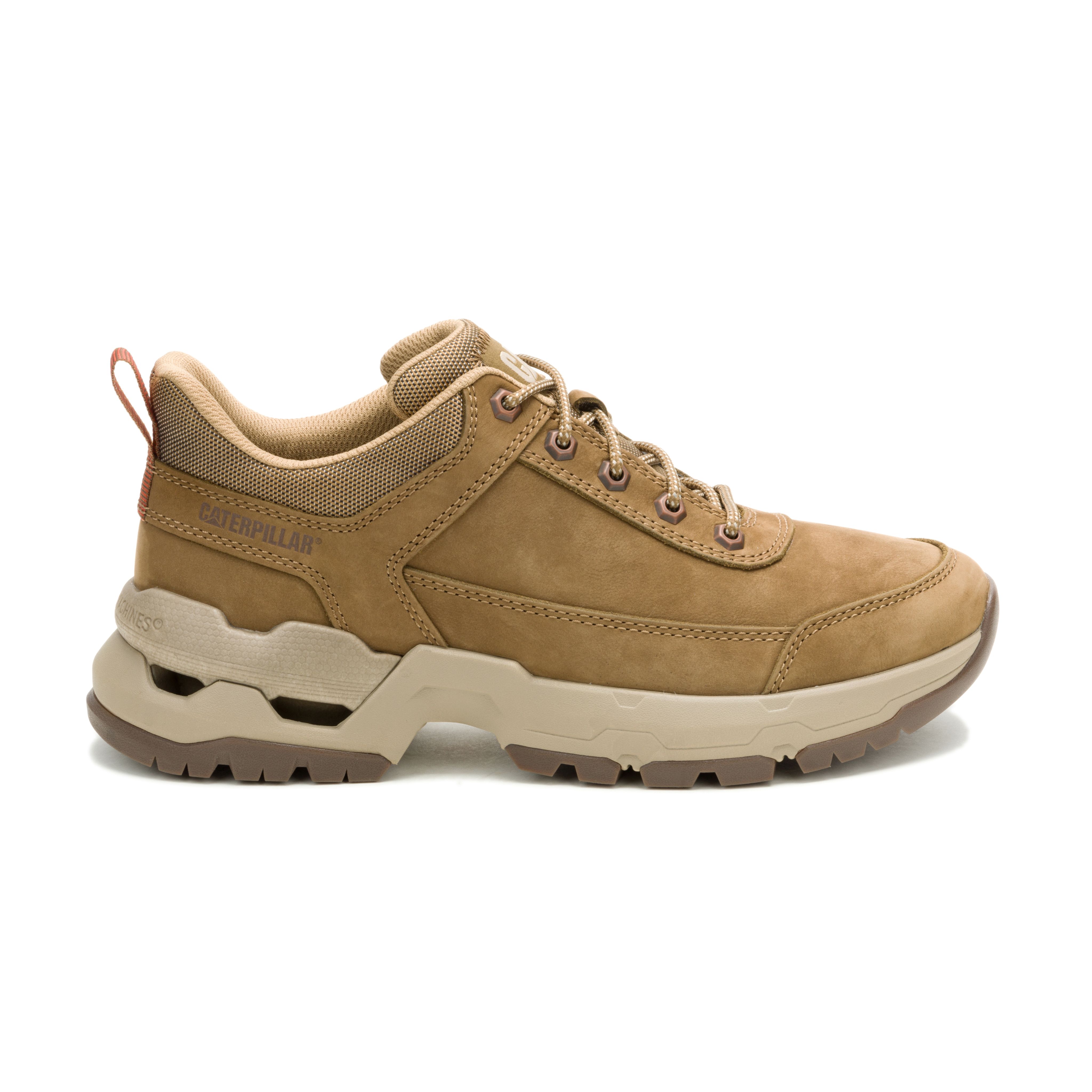 CAT SURGE HIKER LO Butternut Men’s Boots – Waxy Nubuck Leather/Nylon Mesh, EVA Comfort