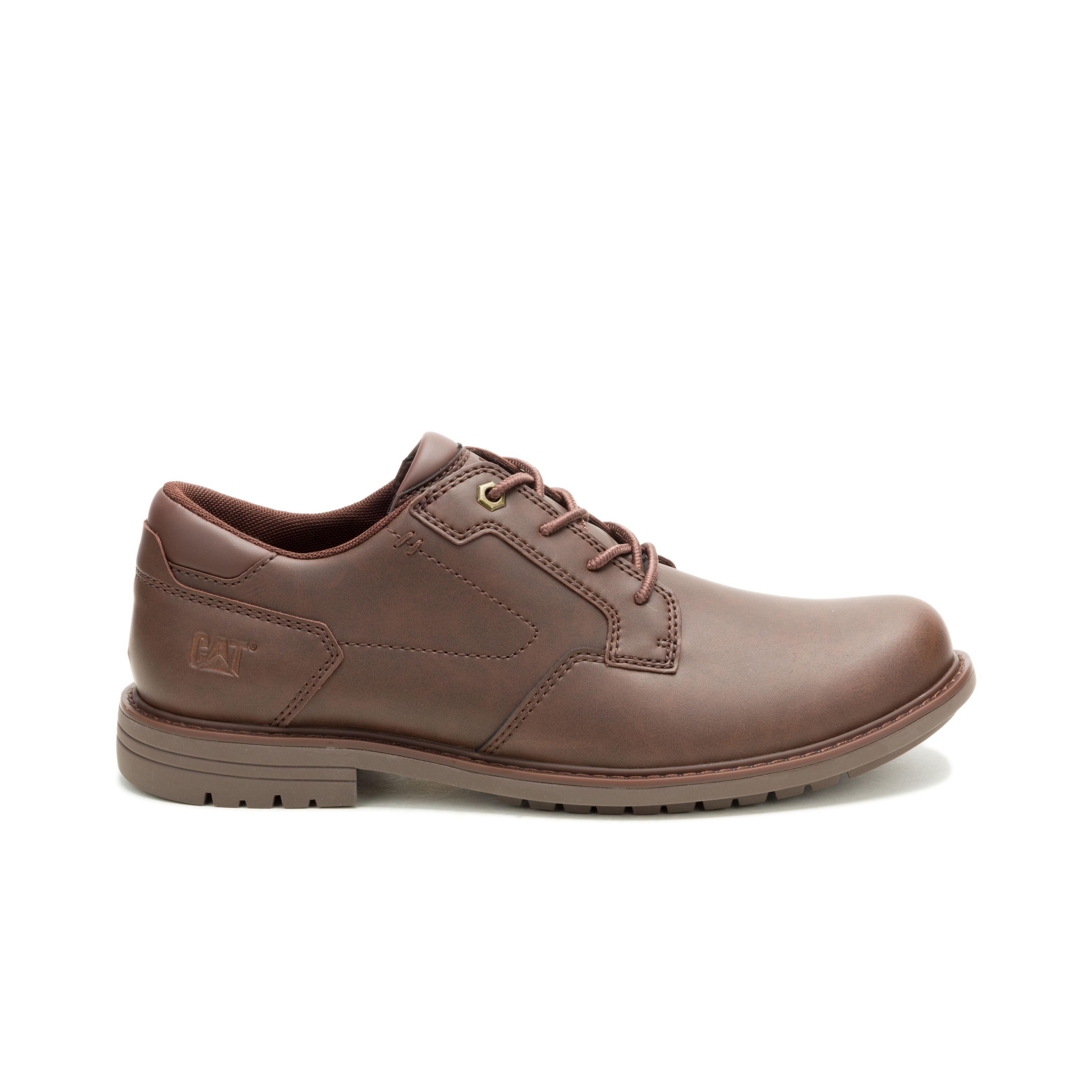 CAT-Staten Low Mens Casual Shoes Dk Brown For Mens