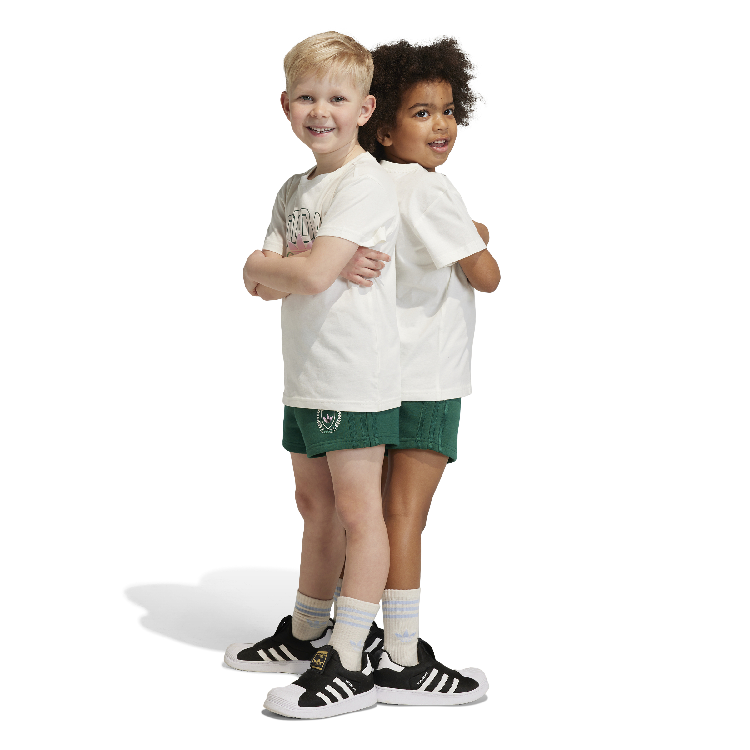 Adidas-Short Tee Set For Kids