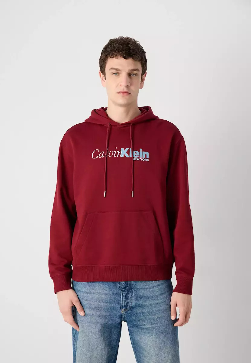Calvin Klein-Ls Eu 350Terry Cursive Graphic H