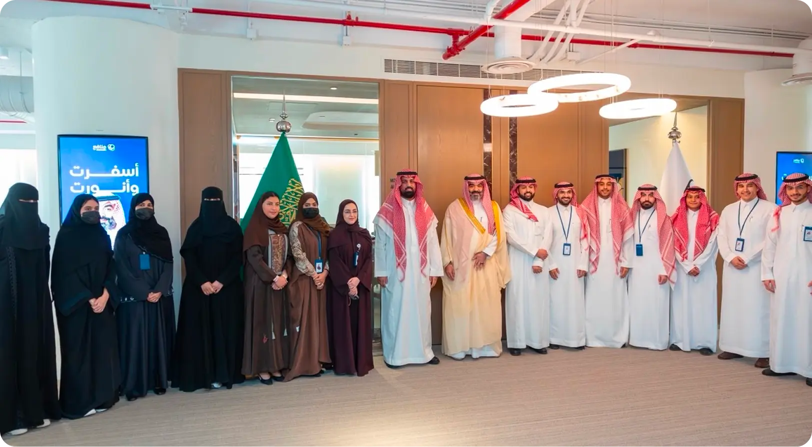 تشرفنا بزيارة معالي وزير الاتصالات وتقنية المعلومات