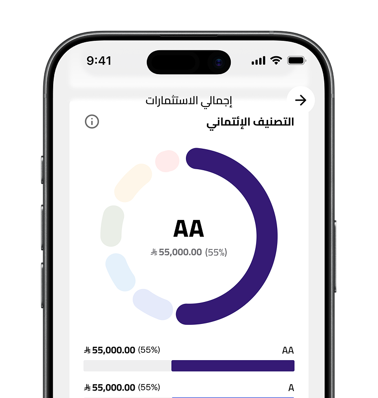 ملفك الاستثماري من حيث المخاطر